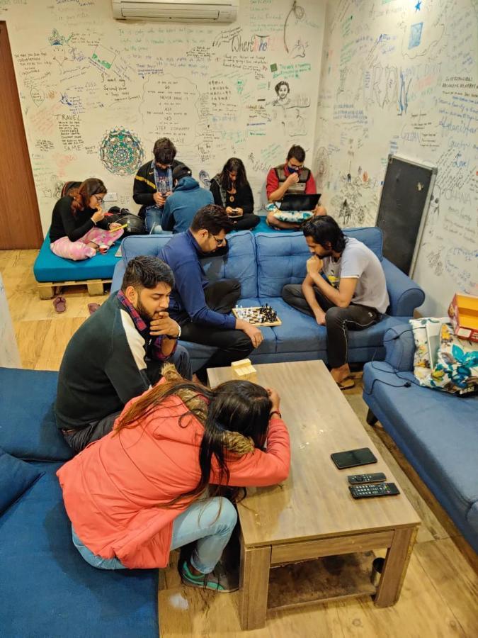 Joey'S Hostel Delhi Nuova Delhi Esterno foto